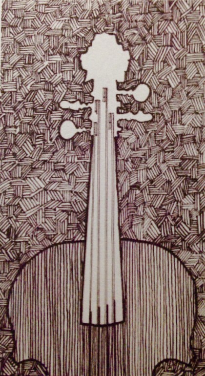 Cello Etching