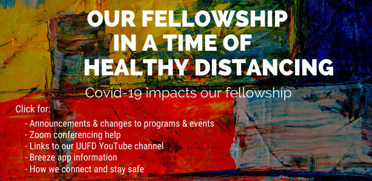 Our Fellowship in a time of healthy distancing