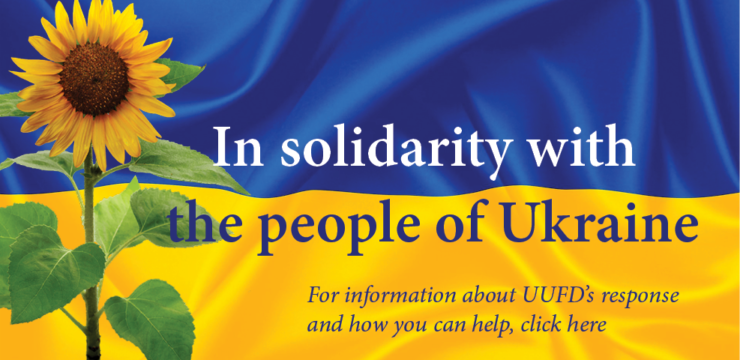 UUFD supports the people of Ukraine