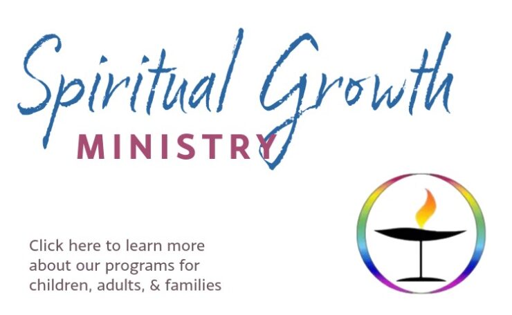 Spiritual Growth Ministry at UUFD - learn more